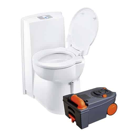 hoe werkt een campertoilet?