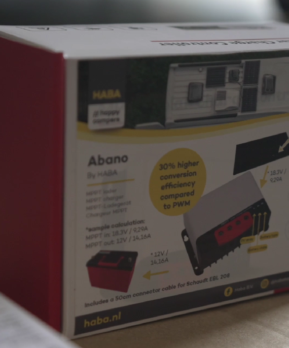 HABA Abano zonnepaneel laadregelaar