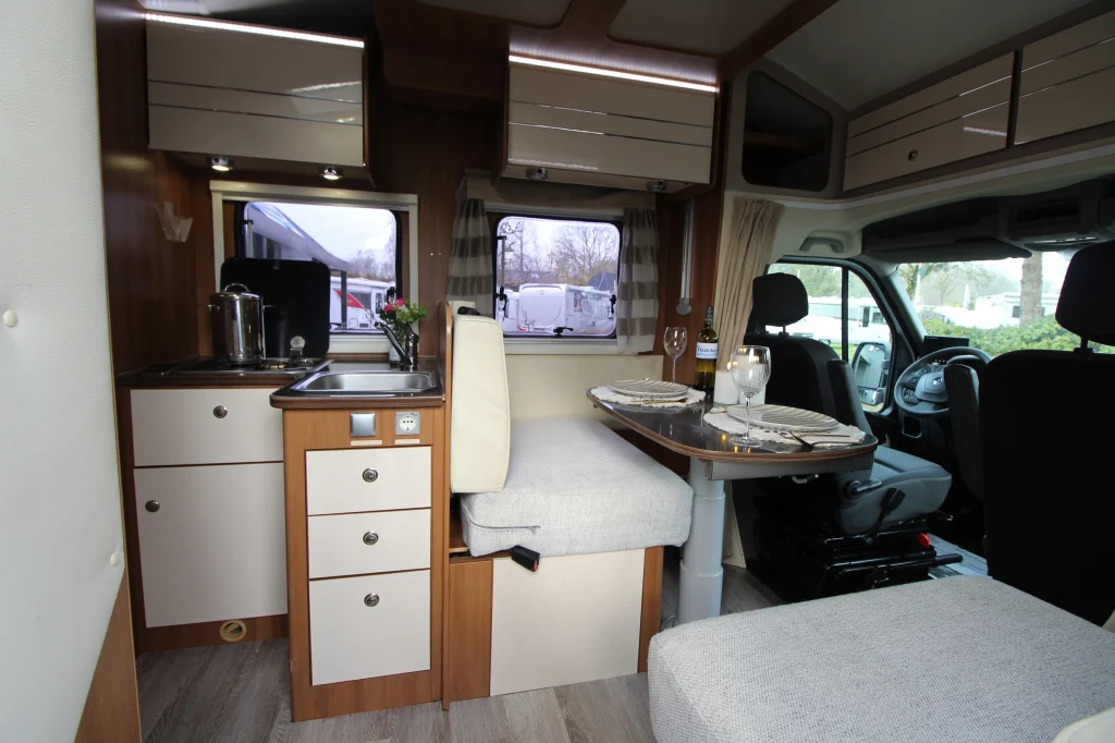 Interieur Rimor camper
